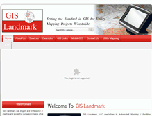 Tablet Screenshot of gislandmark.com
